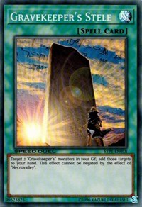 Gravekeeper's Stele #STP1-EN018