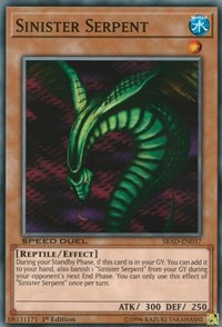 Sinister Serpent #SBAD-EN037