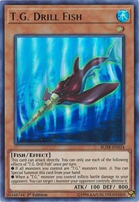 T.G. Drill Fish #BLHR-EN024