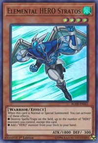 Elemental HERO Stratos #BLHR-EN061