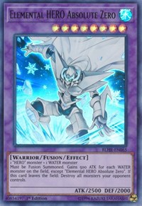 Elemental HERO Absolute Zero #BLHR-EN065