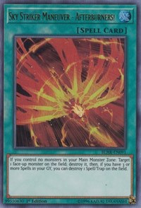 Sky Striker Maneuver - Afterburners! #BLHR-EN091