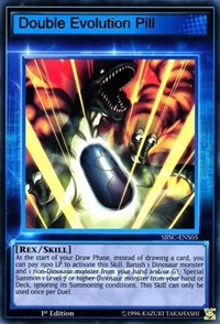 Double Evolution Pill (Skill Card) #SBSC-ENS05