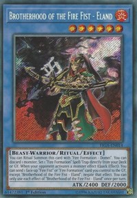 Brotherhood of the Fire Fist - Eland #FIGA-EN014