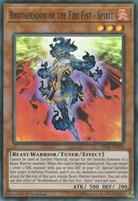Brotherhood of the Fire Fist - Spirit #FIGA-EN024