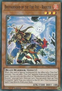 Brotherhood of the Fire Fist - Rooster #FIGA-EN025