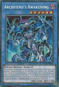 Archfiend's Awakening #FIGA-EN031