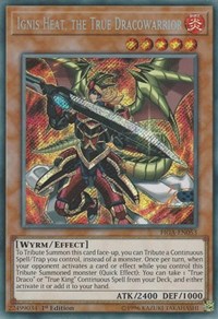 Ignis Heat, the True Dracowarrior #FIGA-EN053