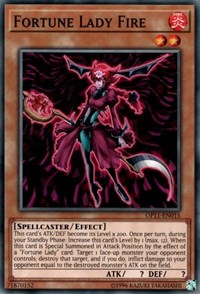 Fortune Lady Fire #OP11-EN015