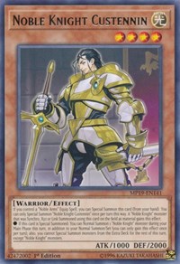 Noble Knight Custennin #MP19-EN141