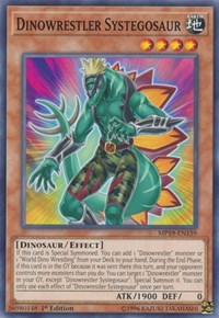 Dinowrestler Systegosaur #MP19-EN159