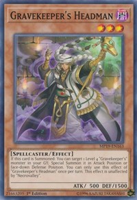 Gravekeeper's Headman #MP19-EN163