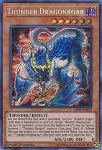 Thunder Dragonroar #MP19-EN169