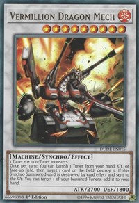 Vermillion Dragon Mech #DUDE-EN015