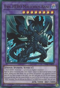Evil HERO Malicious Bane #LED5-EN012