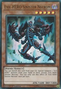 Evil HERO Sinister Necrom #LED5-EN014