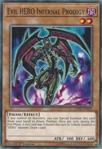 Evil HERO Infernal Prodigy #LED5-EN019