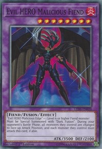 Evil HERO Malicious Fiend #LED5-EN020