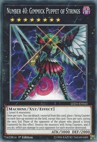Number 40: Gimmick Puppet of Strings #LED5-EN043