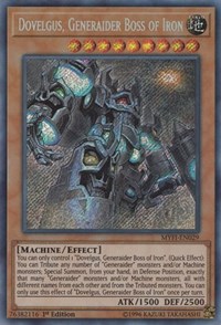 Dovelgus, Generaider Boss of Iron #MYFI-EN029