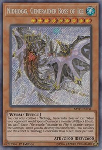 Nidhogg, Generaider Boss of Ice #MYFI-EN031