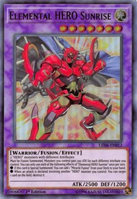 Elemental HERO Sunrise #LED6-EN012