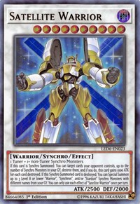 Satellite Warrior #LED6-EN023