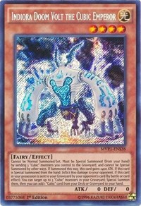 Indiora Doom Volt the Cubic Emperor #MVP1-ENS38