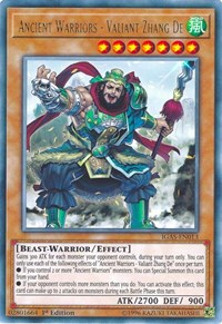 Ancient Warriors - Valiant Zhang De #IGAS-EN013