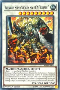 Karakuri Super Shogun mdl 00N "Bureibu" #IGAS-EN043
