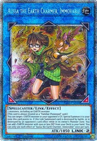 Aussa the Earth Charmer, Immovable (Starlight Rare) #IGAS-EN048