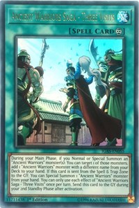 Ancient Warriors Saga - Three Visits #IGAS-EN055