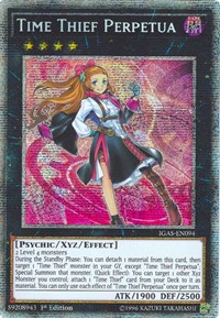 Time Thief Perpetua (Starlight Rare) #IGAS-EN094