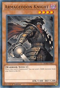 Armageddon Knight #SDSH-EN017