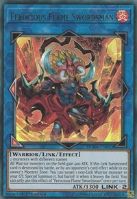 Ferocious Flame Swordsman #DUOV-EN032
