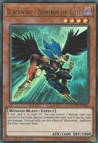 Blackwing - Zephyros the Elite #DUOV-EN066