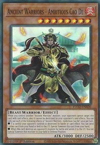 Ancient Warriors - Ambitious Cao De #ETCO-EN020