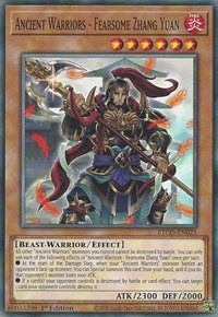 Ancient Warriors - Fearsome Zhang Yuan #ETCO-EN021