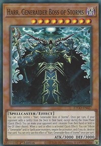 Harr, Generaider Boss of Storms #ETCO-EN027