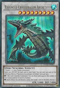 Ravenous Crocodragon Archethys #ETCO-EN043