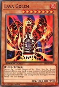 Lava Golem #SS05-ENB01