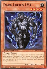 Dark Lucius LV4 #SS05-ENB10