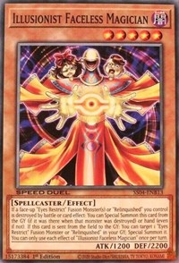 Illusionist Faceless Magician #SS04-ENB13