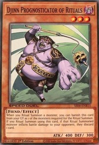 Djinn Prognosticator of Rituals #SS04-ENB15