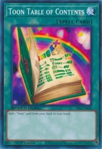 Toon Table of Contents #SS04-ENB20
