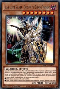 Black Luster Soldier - Envoy of the Evening Twilight #TOCH-EN033