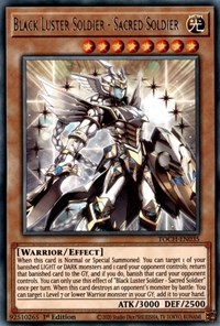 Black Luster Soldier - Sacred Soldier #TOCH-EN035