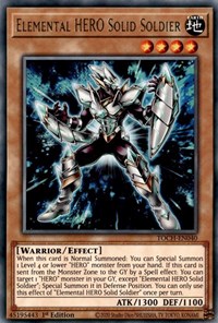 Elemental HERO Solid Soldier #TOCH-EN040