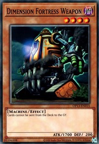 Dimension Fortress Weapon #OP13-EN015