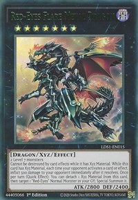 Red-Eyes Flare Metal Dragon (Green) #LDS1-EN015